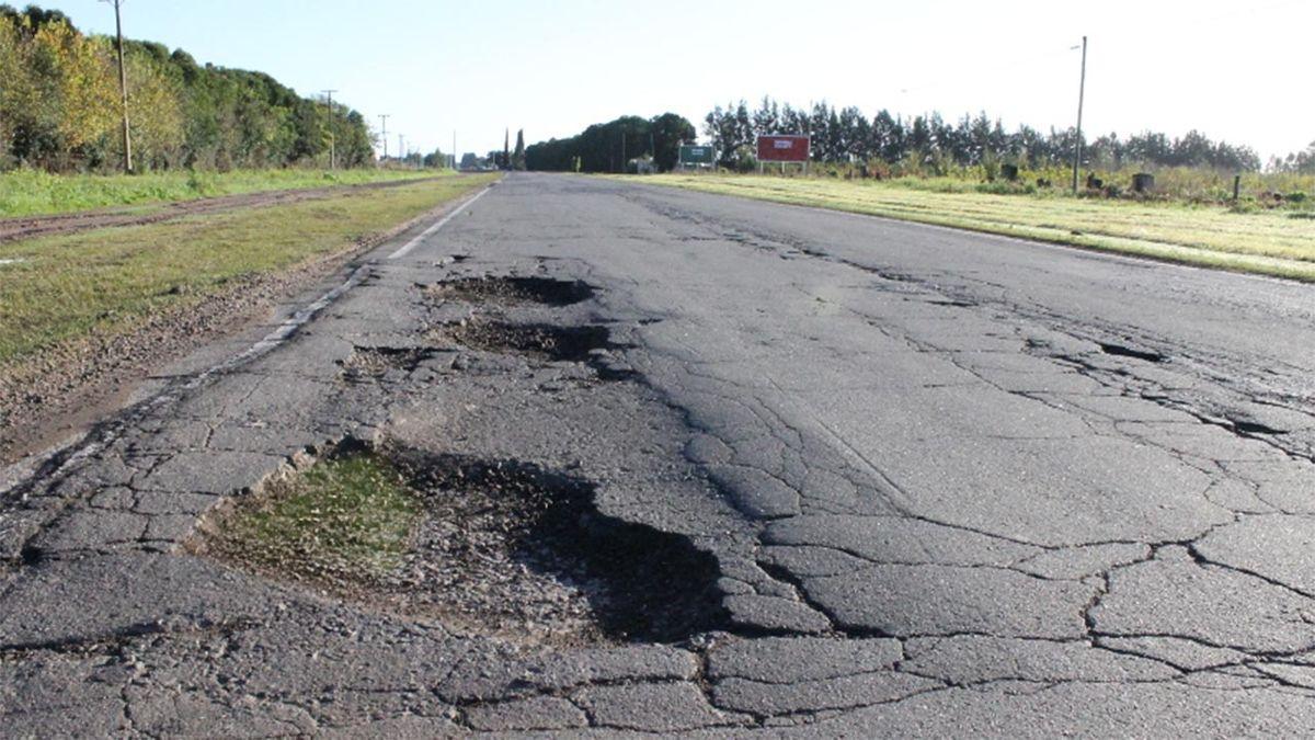 Denuncian un “abandono planificado” de las rutas nacionales y alertan ...
